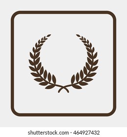 Laurel wreath icon.