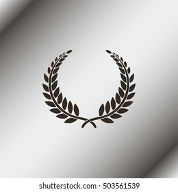 Laurel wreath icon.