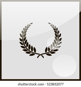 Laurel wreath icon.
