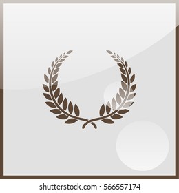 Laurel wreath icon.