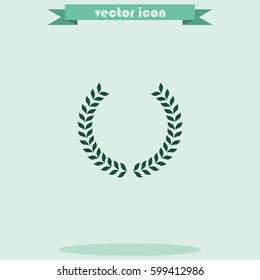 Laurel wreath icon.