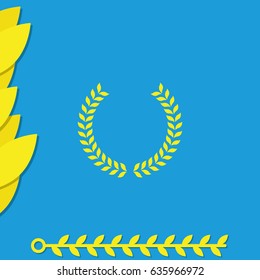 Laurel wreath icon.