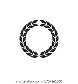 Laurel Wreath Icon In Trendy  Design Vector Eps 10