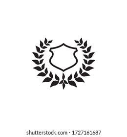 Laurel Wreath Icon In Trendy  Design Vector Eps 10