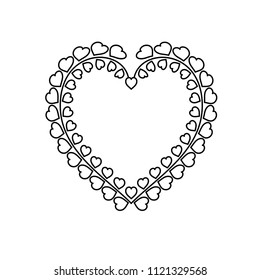 laurel wreath icon vector template