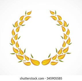 Laurel Wreath - Illustration