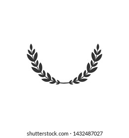 Laurel Wreath Ornamental Leaf Icon