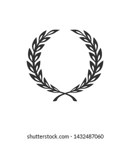 Laurel Wreath Ornamental Leaf Icon