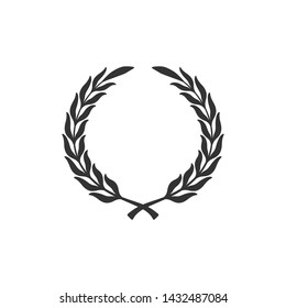 Laurel Wreath Ornamental Leaf Icon