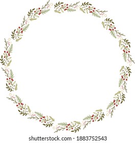 Laurel Wreath perfect for wedding invitations, picture frames, greeting cards, poster and blogs etc.