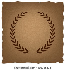 Laurel Wreath sign