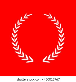 Laurel Wreath sign