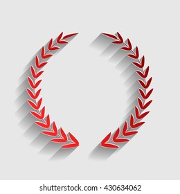 Laurel Wreath sign