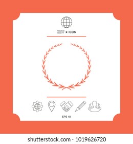 Laurel wreath, symbol