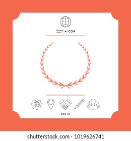 Laurel wreath - symbol