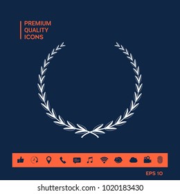 Laurel wreath - symbol