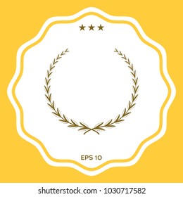 Laurel wreath - symbol