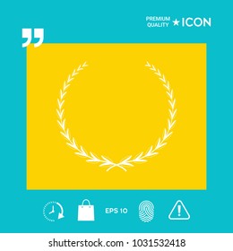 Laurel wreath - symbol