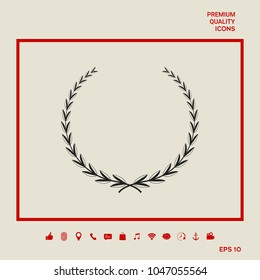 Laurel wreath - symbol