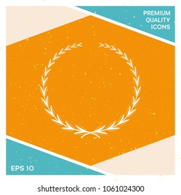 Laurel wreath, symbol