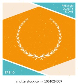 Laurel wreath - symbol