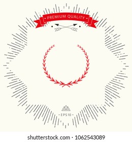 Laurel wreath - symbol