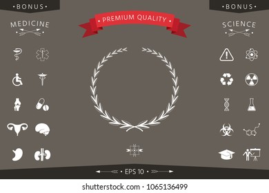 Laurel wreath, symbol