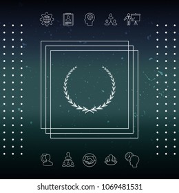 Laurel wreath - symbol