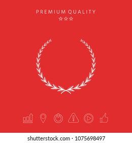 Laurel wreath - symbol