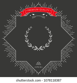 Laurel wreath symbol