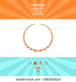 Laurel wreath, symbol