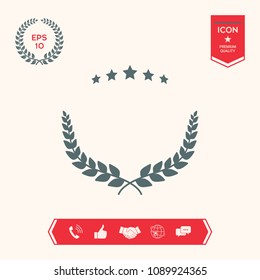 Laurel wreath symbol