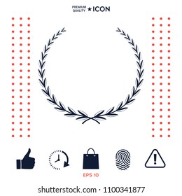 Laurel wreath - symbol