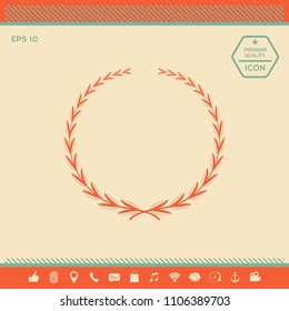 Laurel wreath, symbol