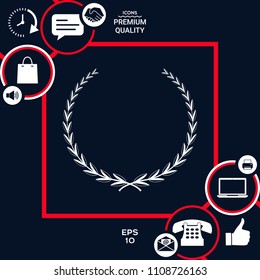 Laurel wreath - symbol