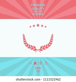 Laurel wreath symbol