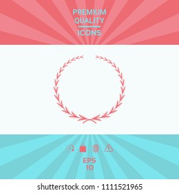 Laurel wreath, symbol