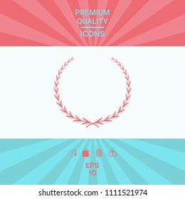 Laurel wreath - symbol