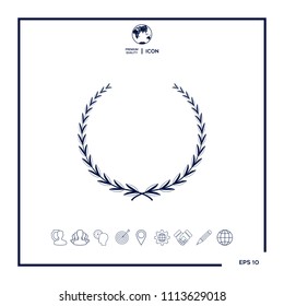 Laurel wreath - symbol
