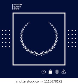 Laurel wreath - symbol
