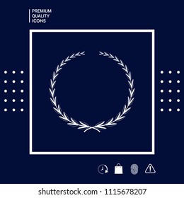 Laurel wreath, symbol