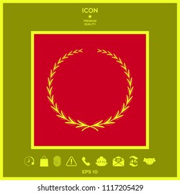 Laurel wreath, symbol