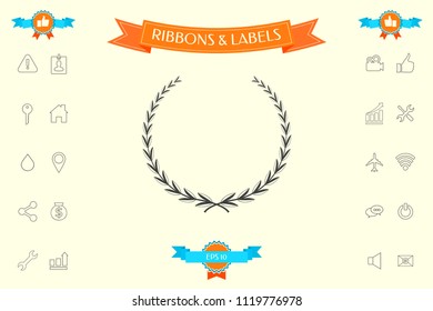 Laurel wreath - symbol