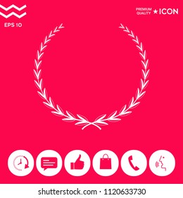 Laurel wreath - symbol