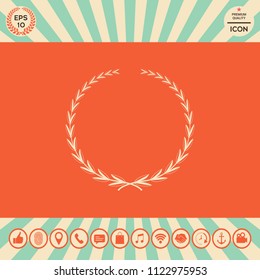 Laurel wreath, symbol