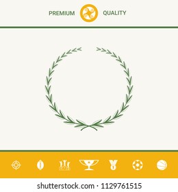Laurel wreath, symbol