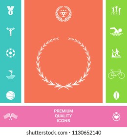 Laurel wreath, symbol