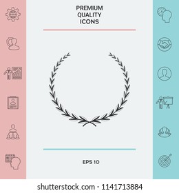 Laurel wreath - symbol