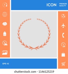 Laurel wreath, symbol