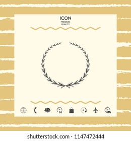 Laurel wreath, symbol